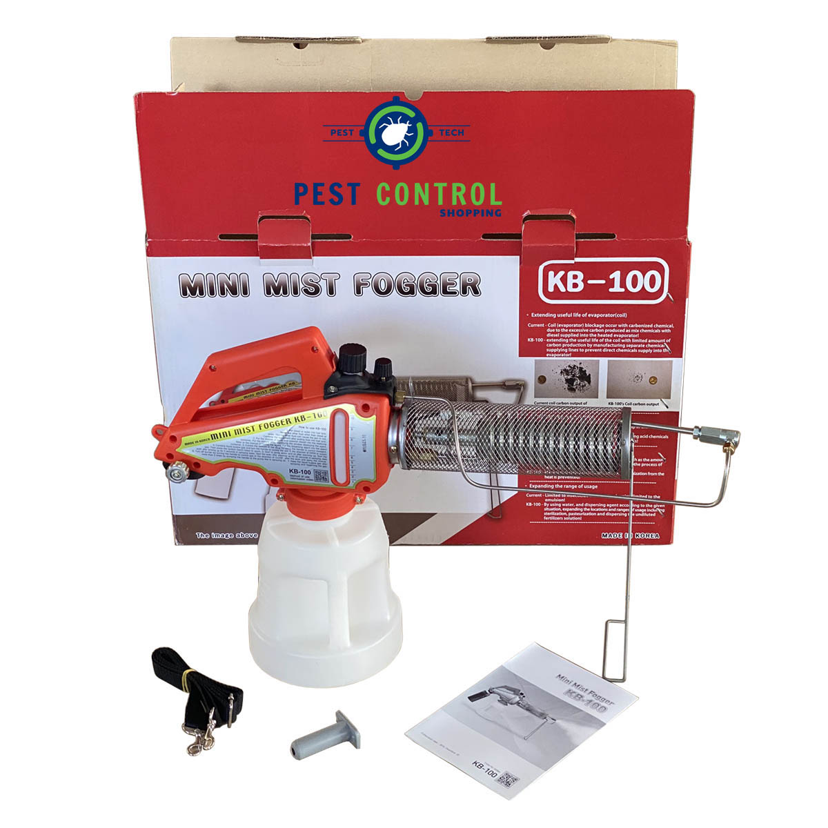 Máy phun khói KB 100 chính hãng từ Hàn Quốc